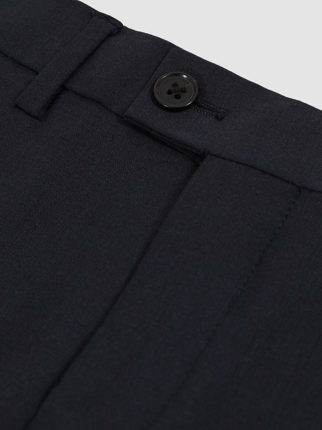 3-9 yrs Wool-Blend Suit Trousers in Navy Children & Baby | Reiss