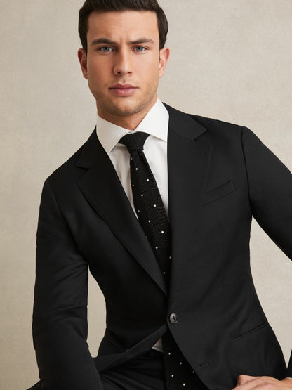 Regular Fit Cotton Sateen Shirt in White Men | Reiss