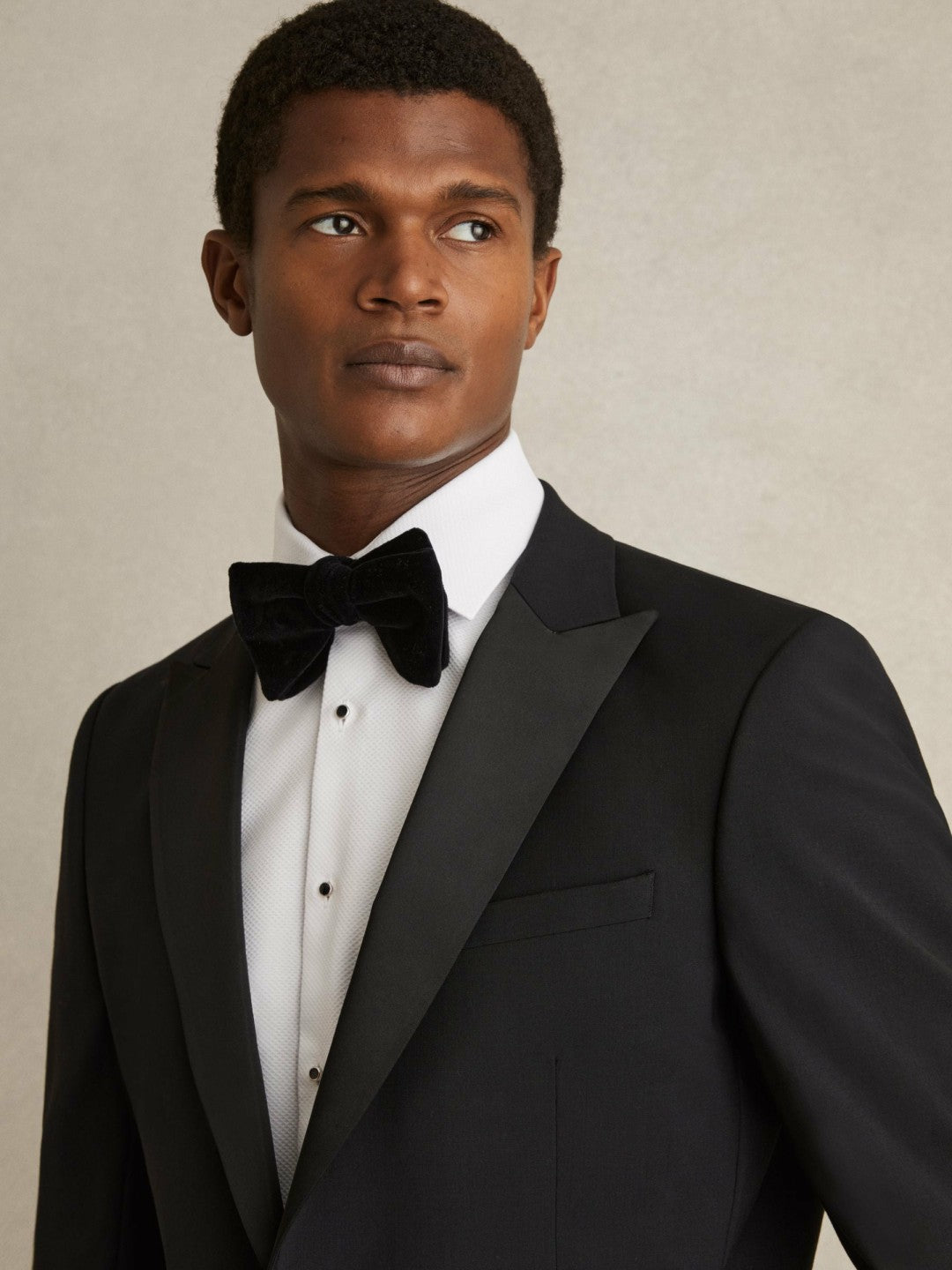 Regular Fit Cotton Dinner Shirt in White Men | Reiss