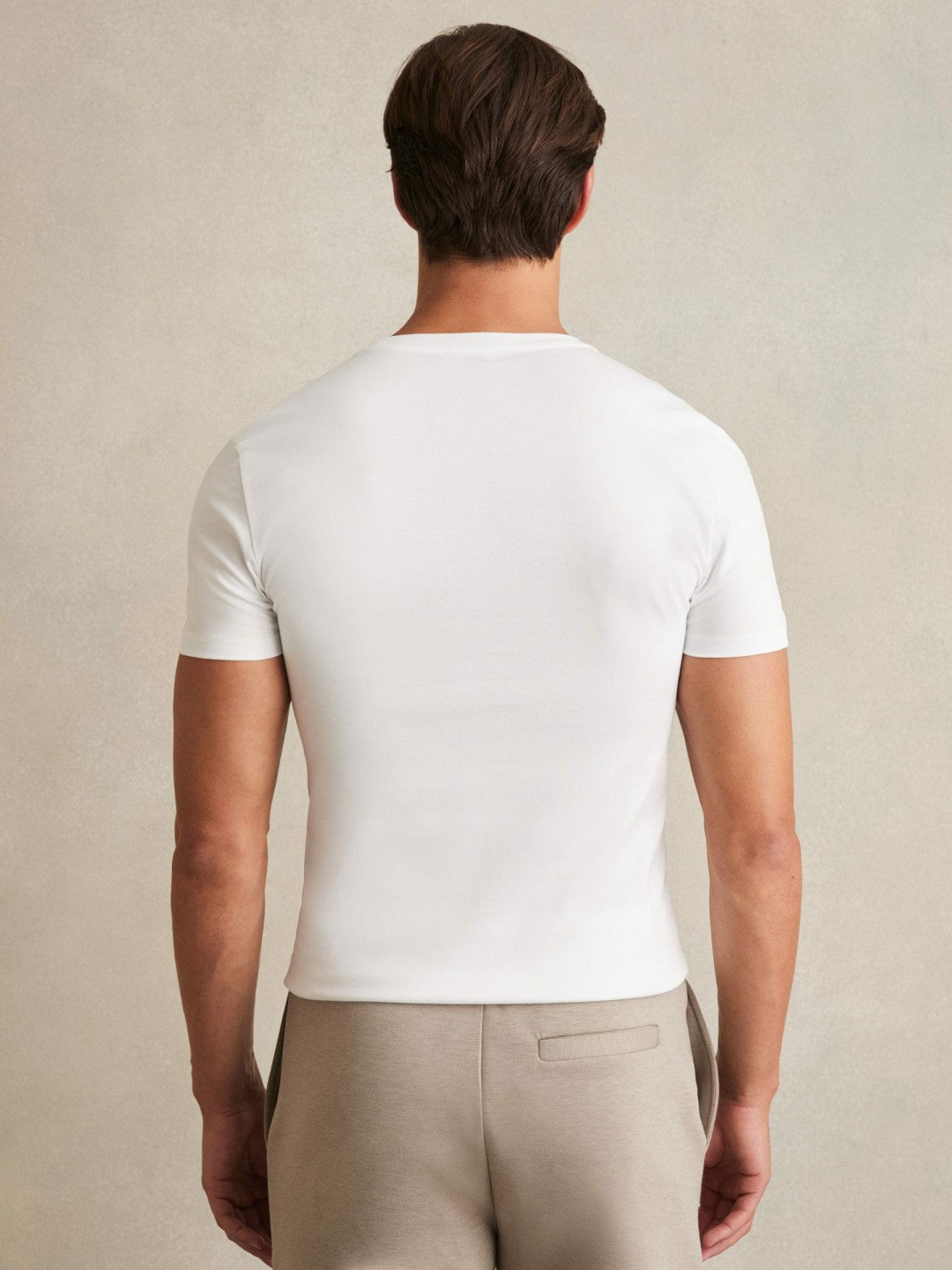 Cotton Sports-Fit T-Shirt in White Men | Reiss