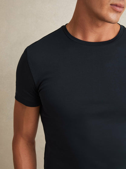 Cotton Sports-Fit T-Shirt in Navy Men | Reiss