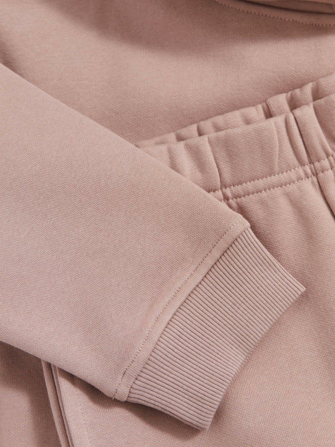 9-13 yrs Cotton-Blend Hoodie And Joggers Set in Mink Children & Baby | Reiss