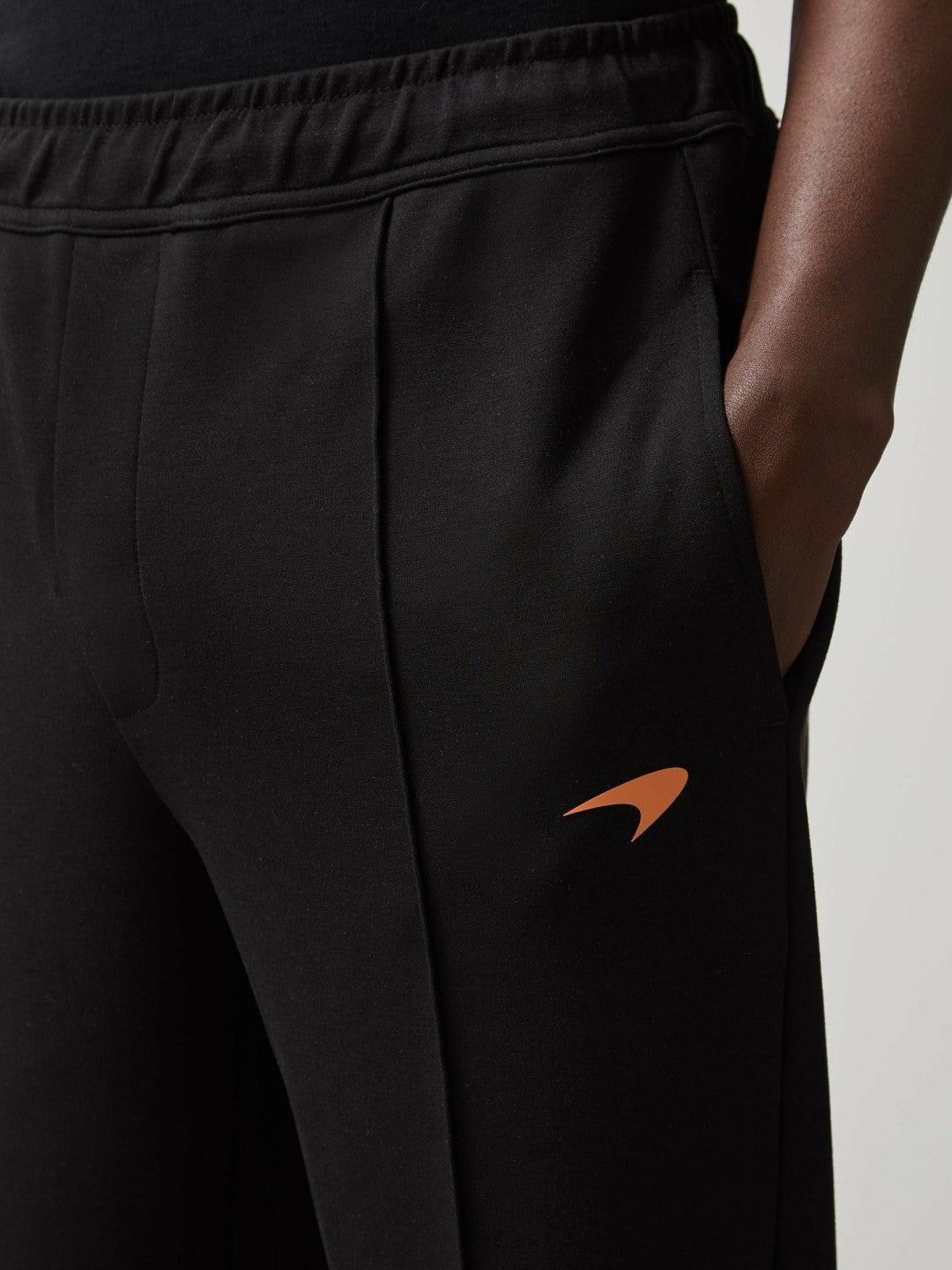 McLaren F1 Team Interlock Joggers in Black Men | Reiss