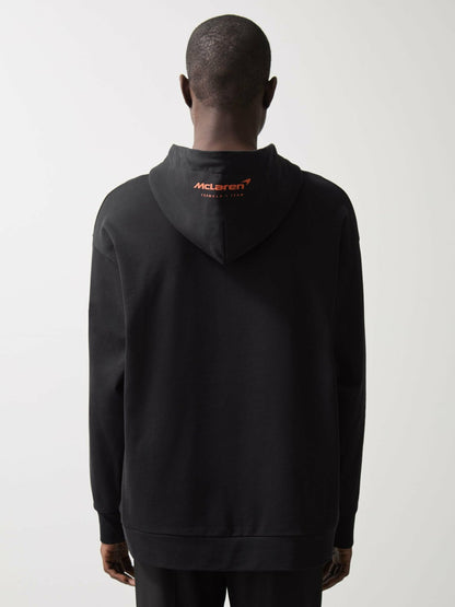 McLaren F1 Team Oversize Toggle Hoodie Unisex Fit in Black Men | Reiss