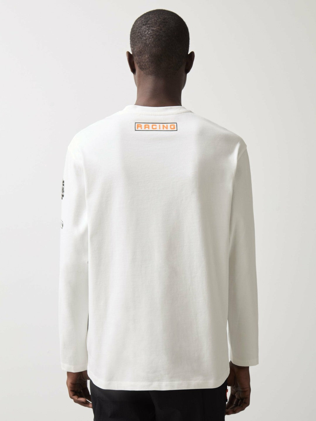 McLaren F1 Team Cotton Logo T-Shirt Unisex Fit in White Men | Reiss