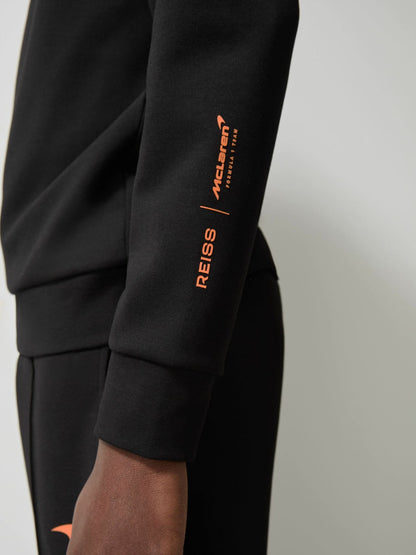 McLaren F1 Team Interlock Hoodie in Black Men | Reiss