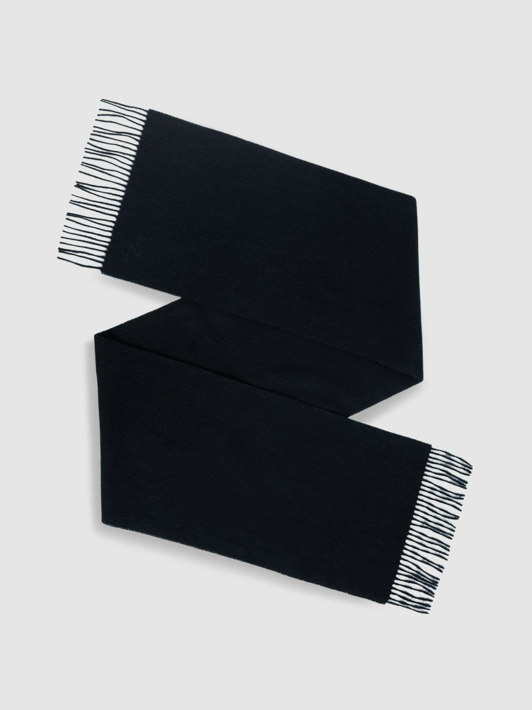 Wool and Cashmere Scarf in Navy Men | Reiss