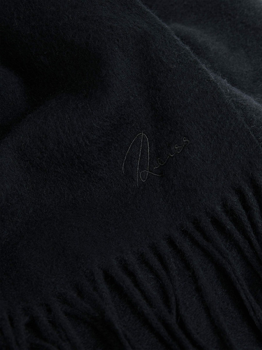 Wool and Cashmere Scarf in Navy Men | Reiss