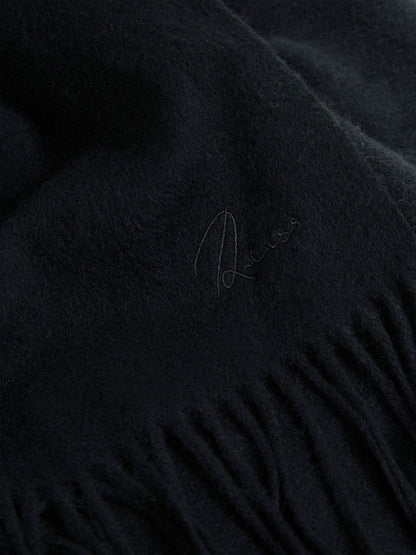 Wool and Cashmere Scarf in Navy Men | Reiss