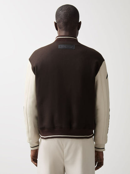 McLaren F1 Team Bomber Jacket in Brown/Ivory/White Men | Reiss