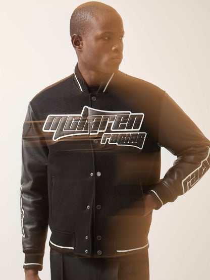 McLaren F1 Team Bomber Jacket in Black Men | Reiss