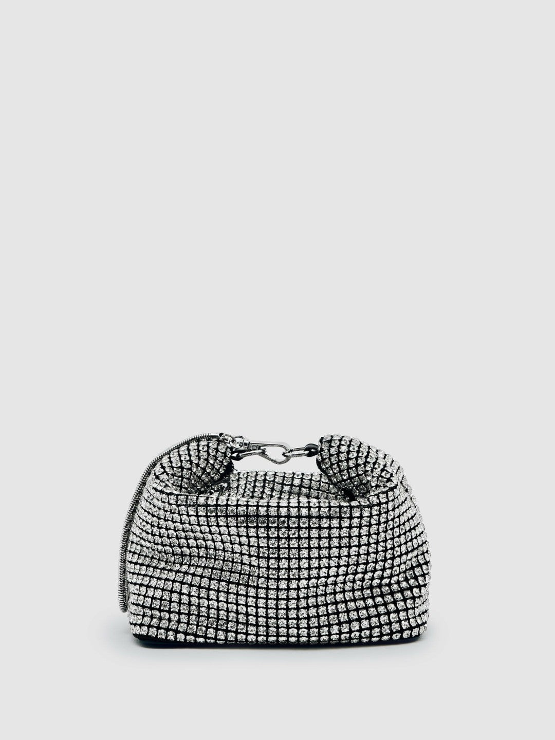 Crystal Bracelet Pouch Bag in Silver Women | Reiss