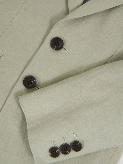 3-9 yrs Linen Single Breasted Blazer in Apple Children & Baby | Reiss