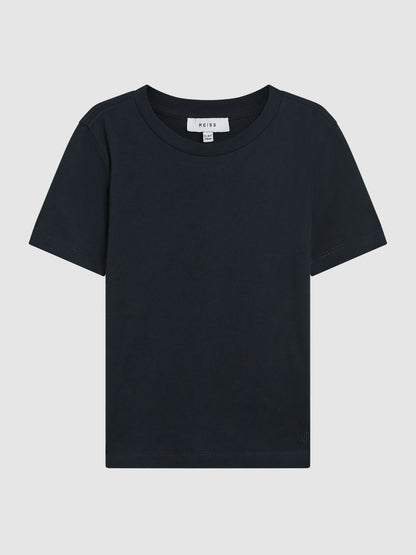 9-13 yrs Crew Neck T-Shirt in Navy Children & Baby | Reiss