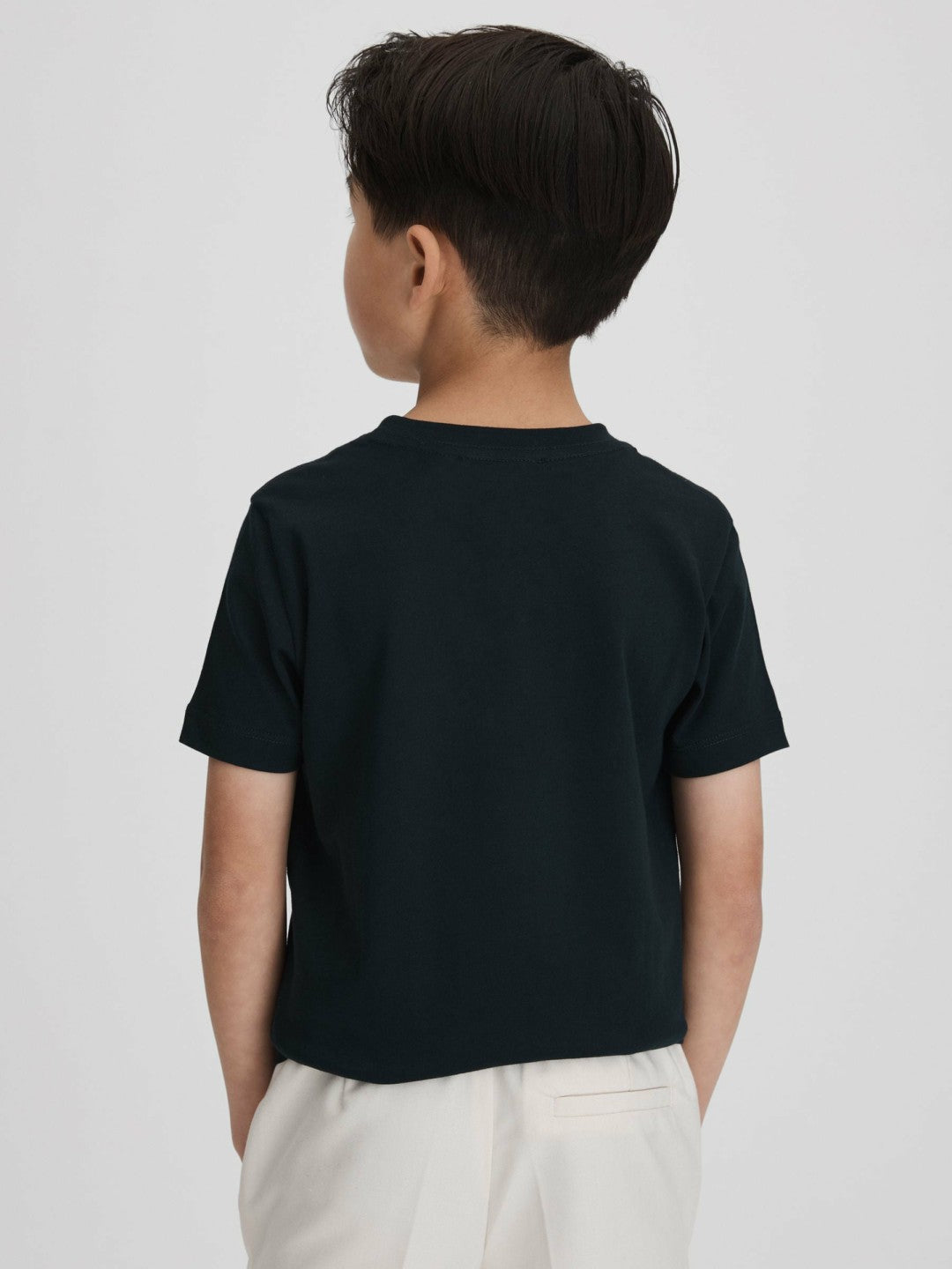 9-13 yrs Crew Neck T-Shirt in Navy Children & Baby | Reiss