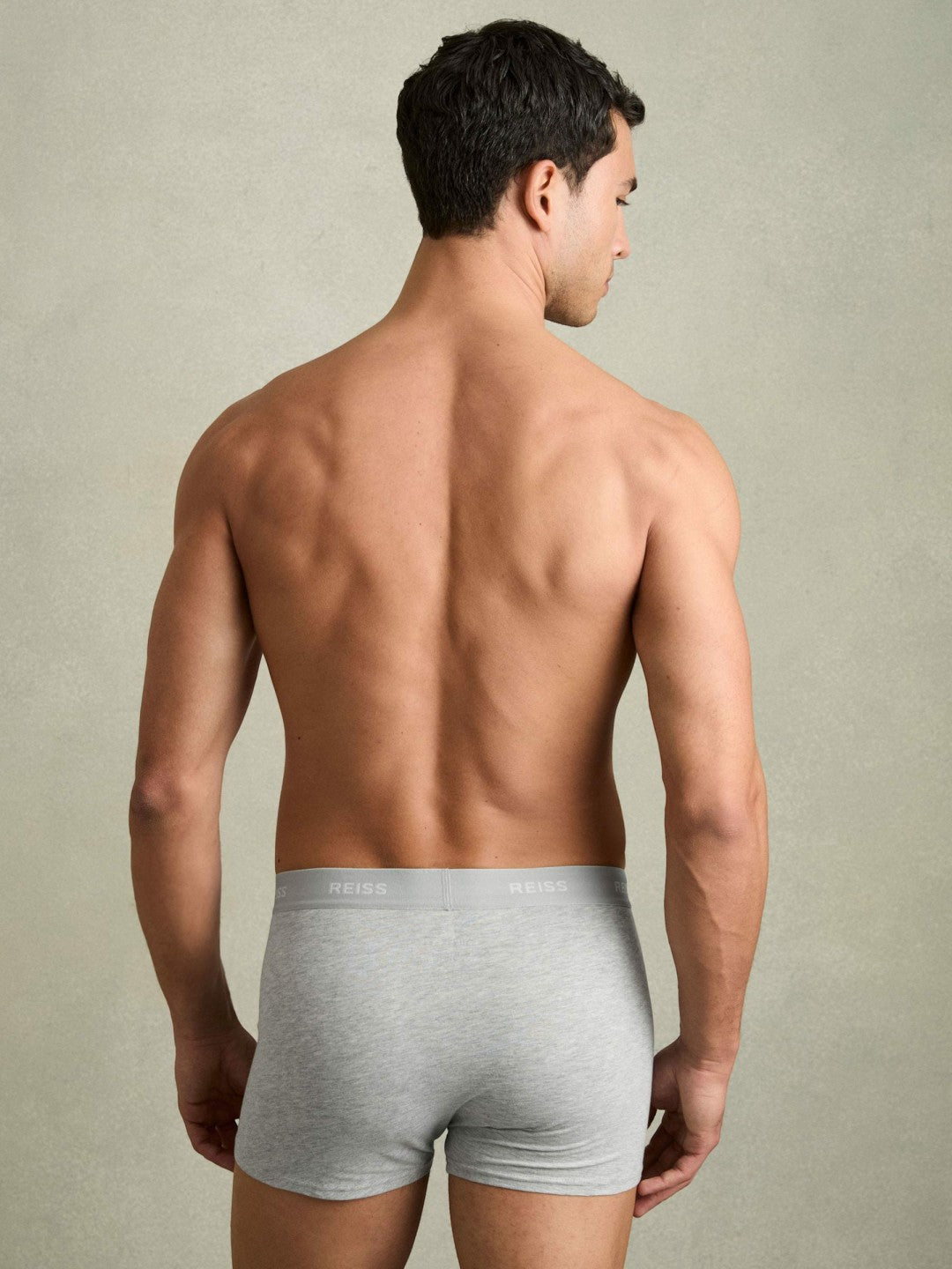 Three Pack Cotton Boxers in Multi Men | Reiss