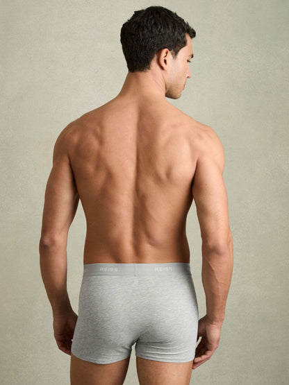 Three Pack Cotton Boxers in Multi Men | Reiss