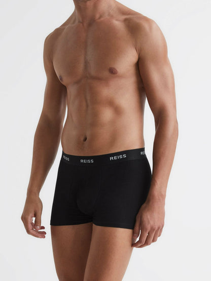 Three Pack Cotton Boxers in Multi Men | Reiss