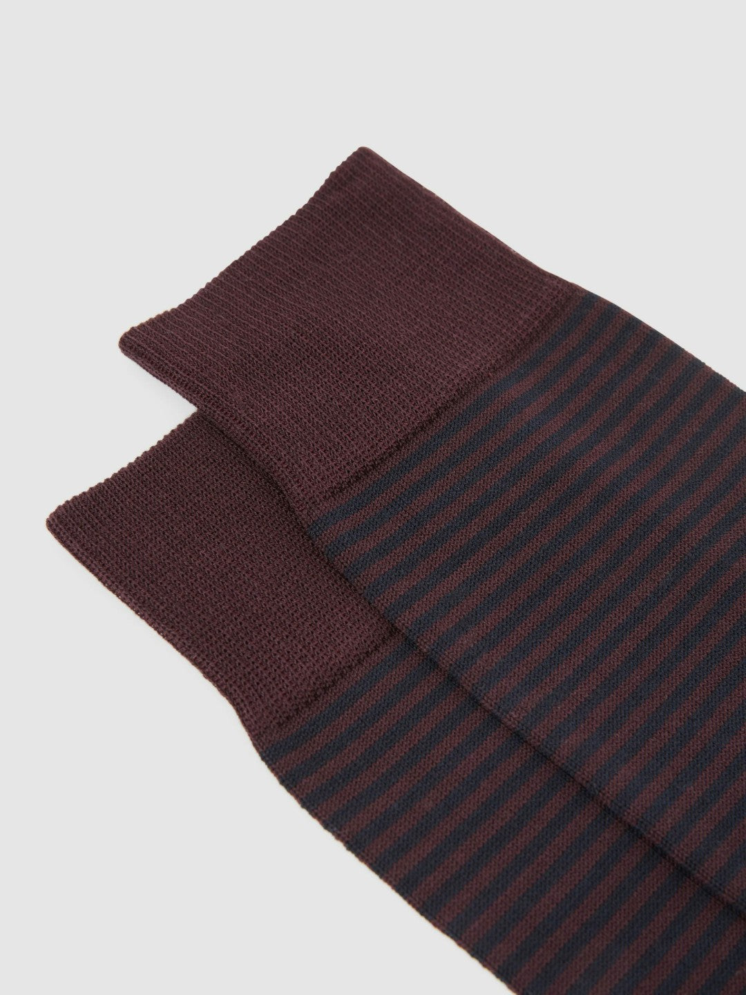 Striped Socks in Bordeaux Men | Reiss