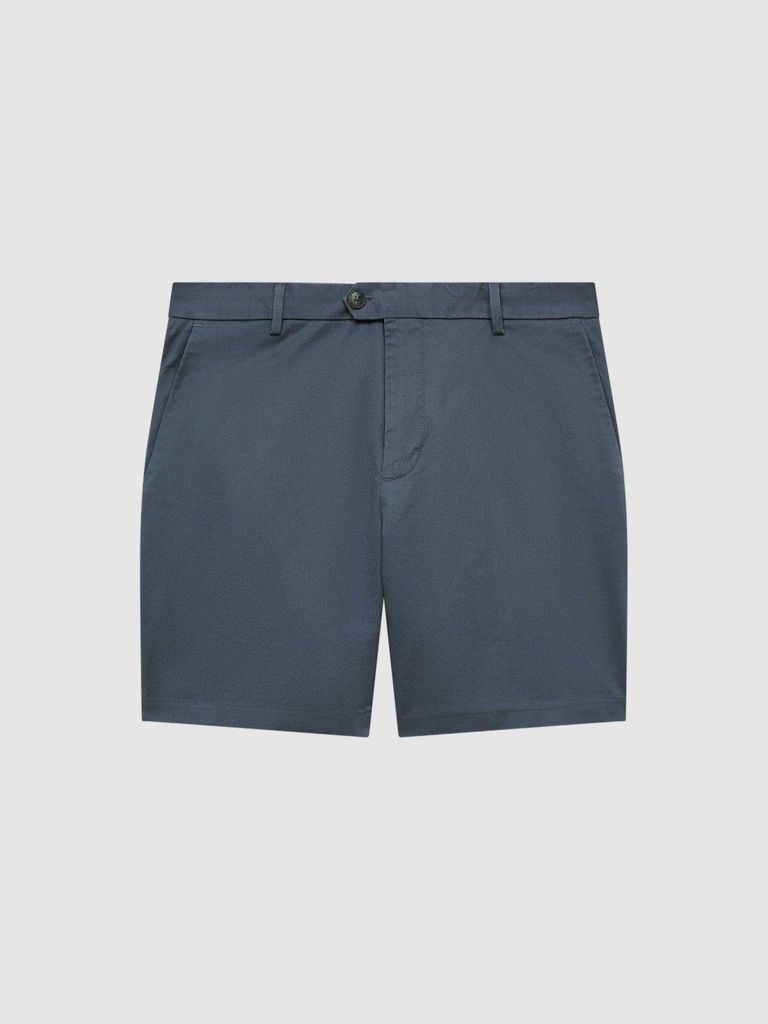Short Length Casual Chino Shorts in Airforce Blue Men | Reiss