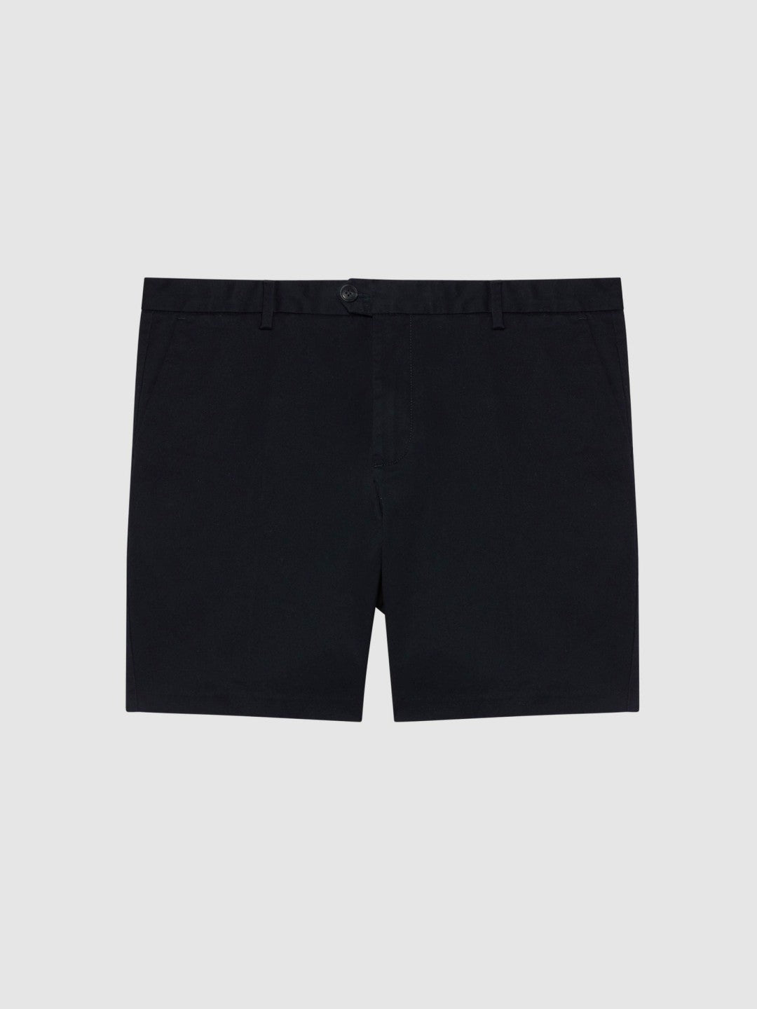Short Length Casual Chino Shorts in Navy Men | Reiss