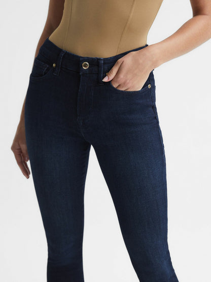Good American Sculpting Skinny Jeans in Indigo Women | Reiss