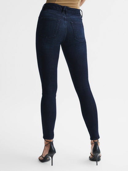 Good American Sculpting Skinny Jeans in Indigo Women | Reiss