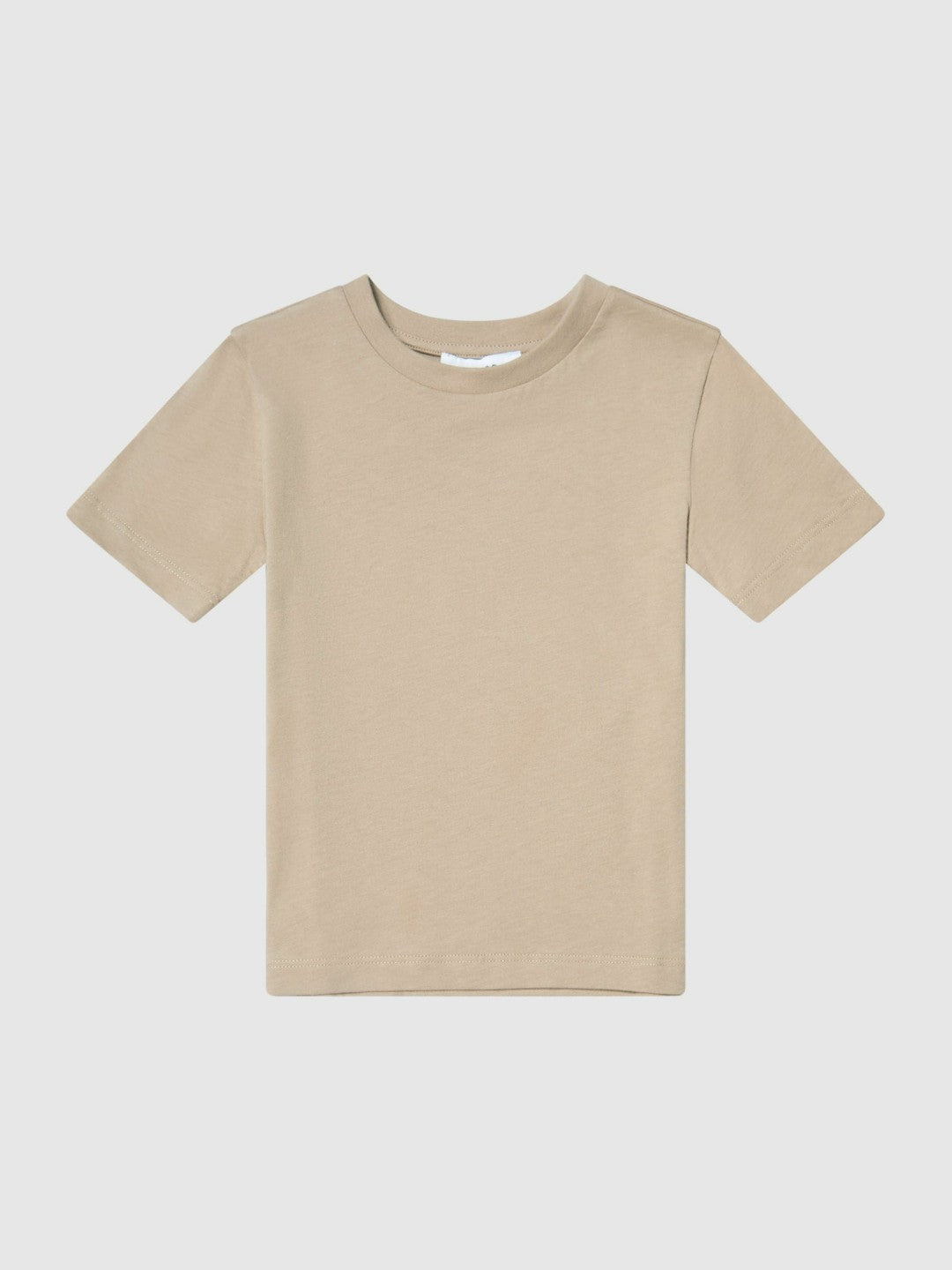 9-13 yrs Crew Neck T-Shirt in Stone Children & Baby | Reiss