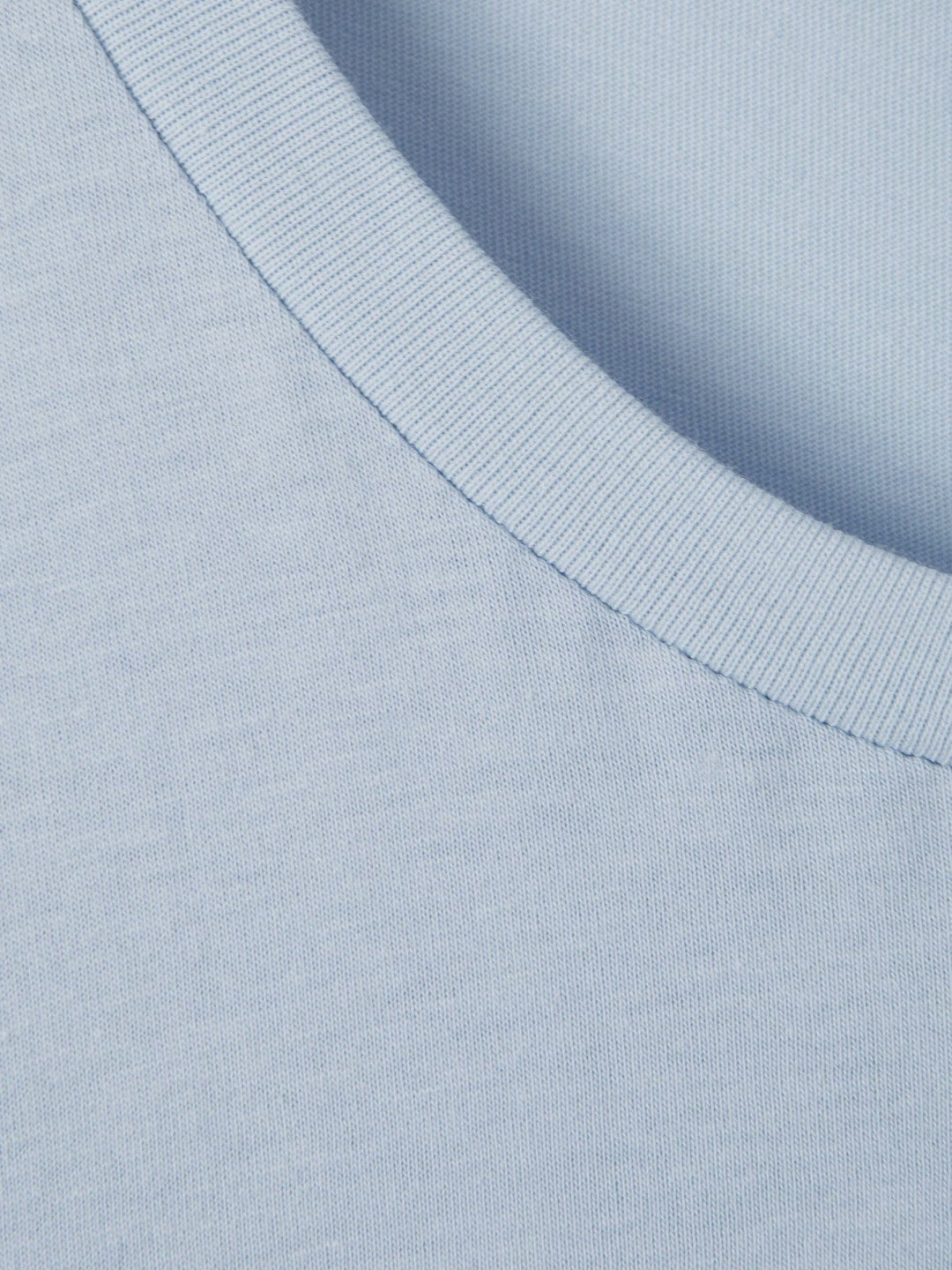 Cotton Crew Neck T-Shirt in Soft Blue Men | Reiss