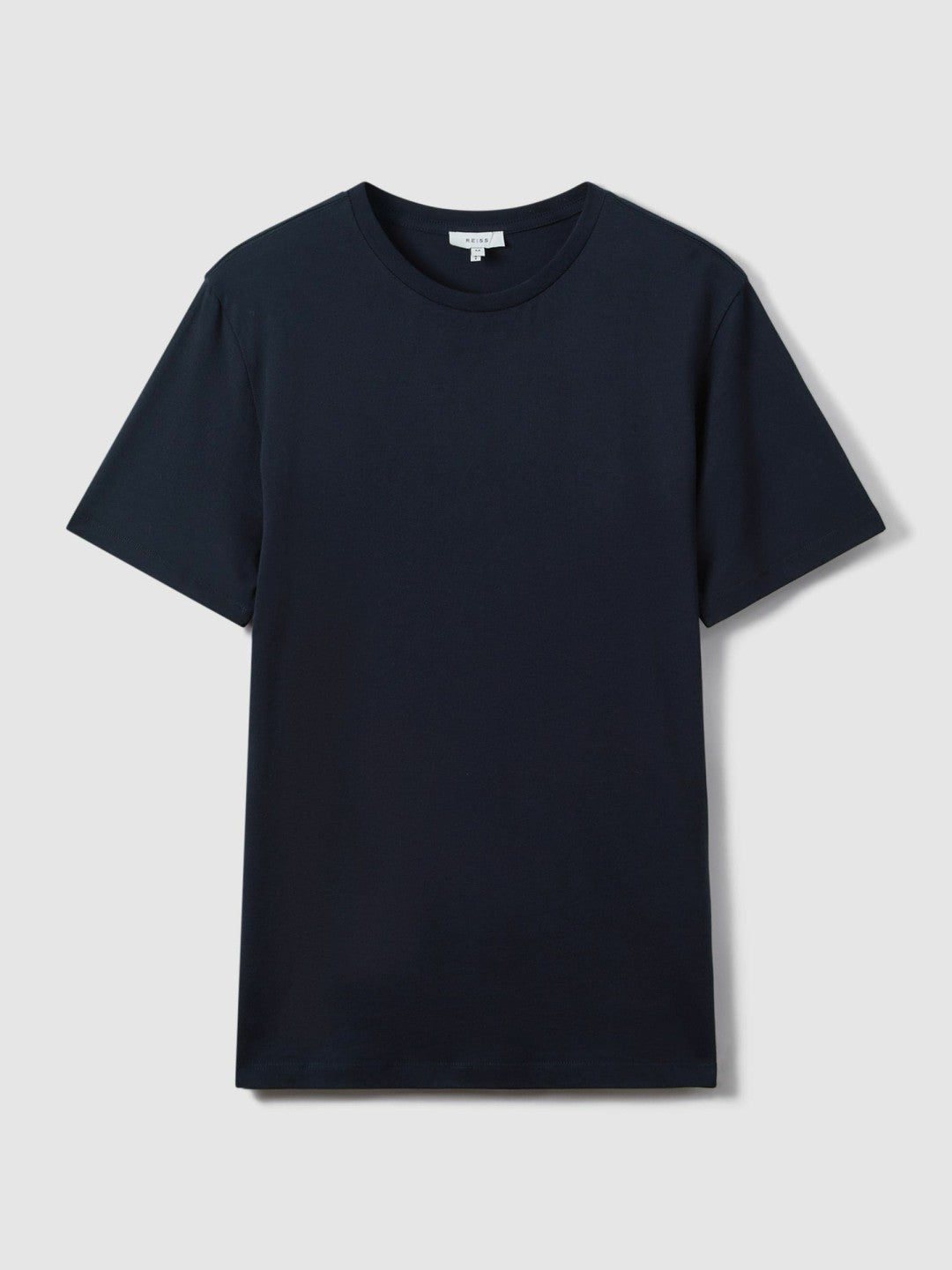 Cotton Crew Neck T-Shirt in Navy Men | Reiss