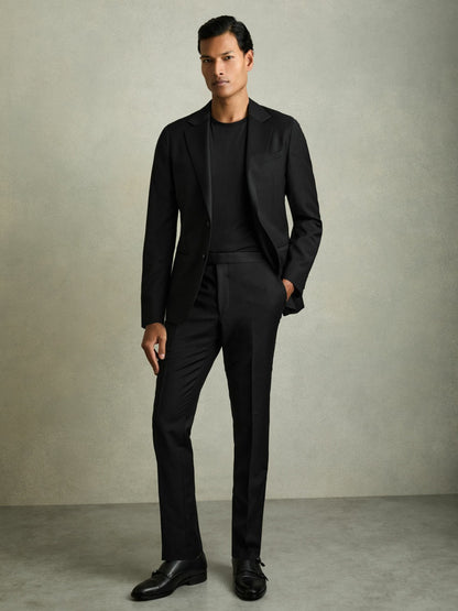 Cotton Crew Neck T-Shirt in Black Men | Reiss