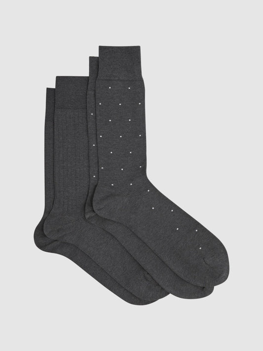 Socks in Charcoal Men | Reiss
