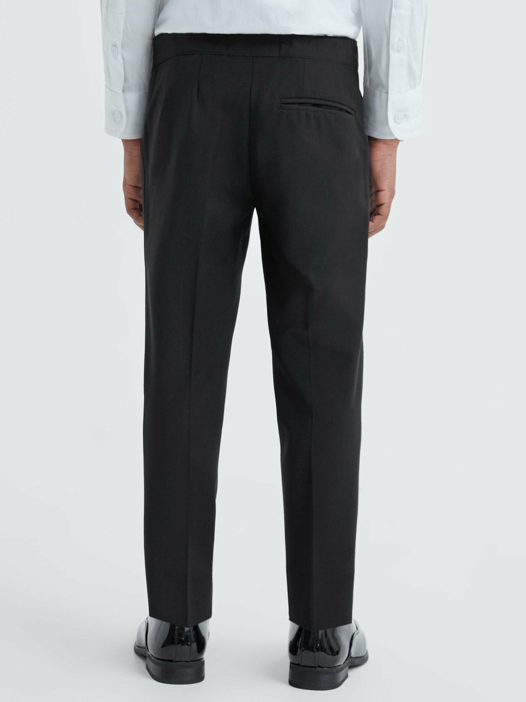 3-9 yrs Tuxedo Satin Stripe Trousers in Black Children & Baby | Reiss