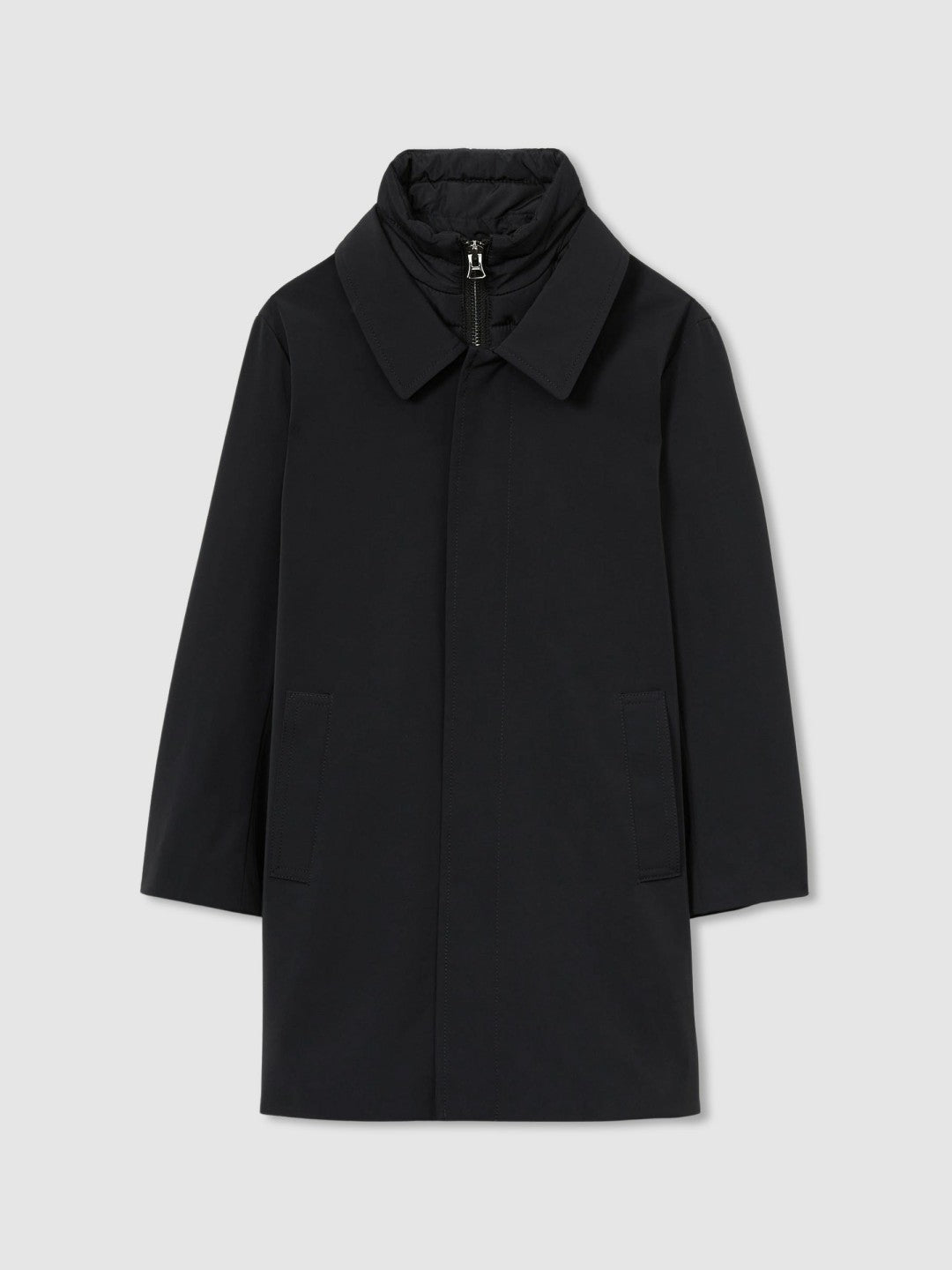 3-9 yrs Gabardine Coat with Removable Gilet in Navy Children & Baby | Reiss
