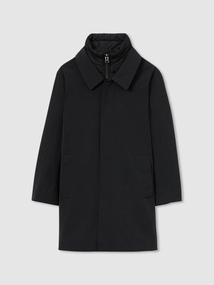 3-9 yrs Gabardine Coat with Removable Gilet in Navy Children & Baby | Reiss