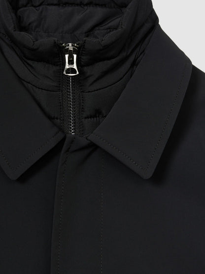 3-9 yrs Gabardine Coat with Removable Gilet in Navy Children & Baby | Reiss