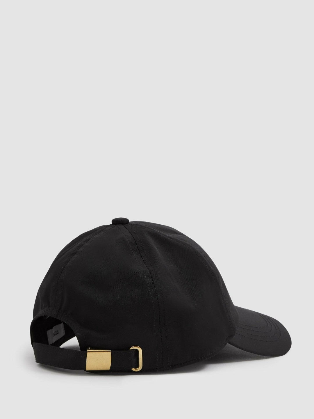 Logo-Embroidered Baseball Cap in Black Women | Reiss