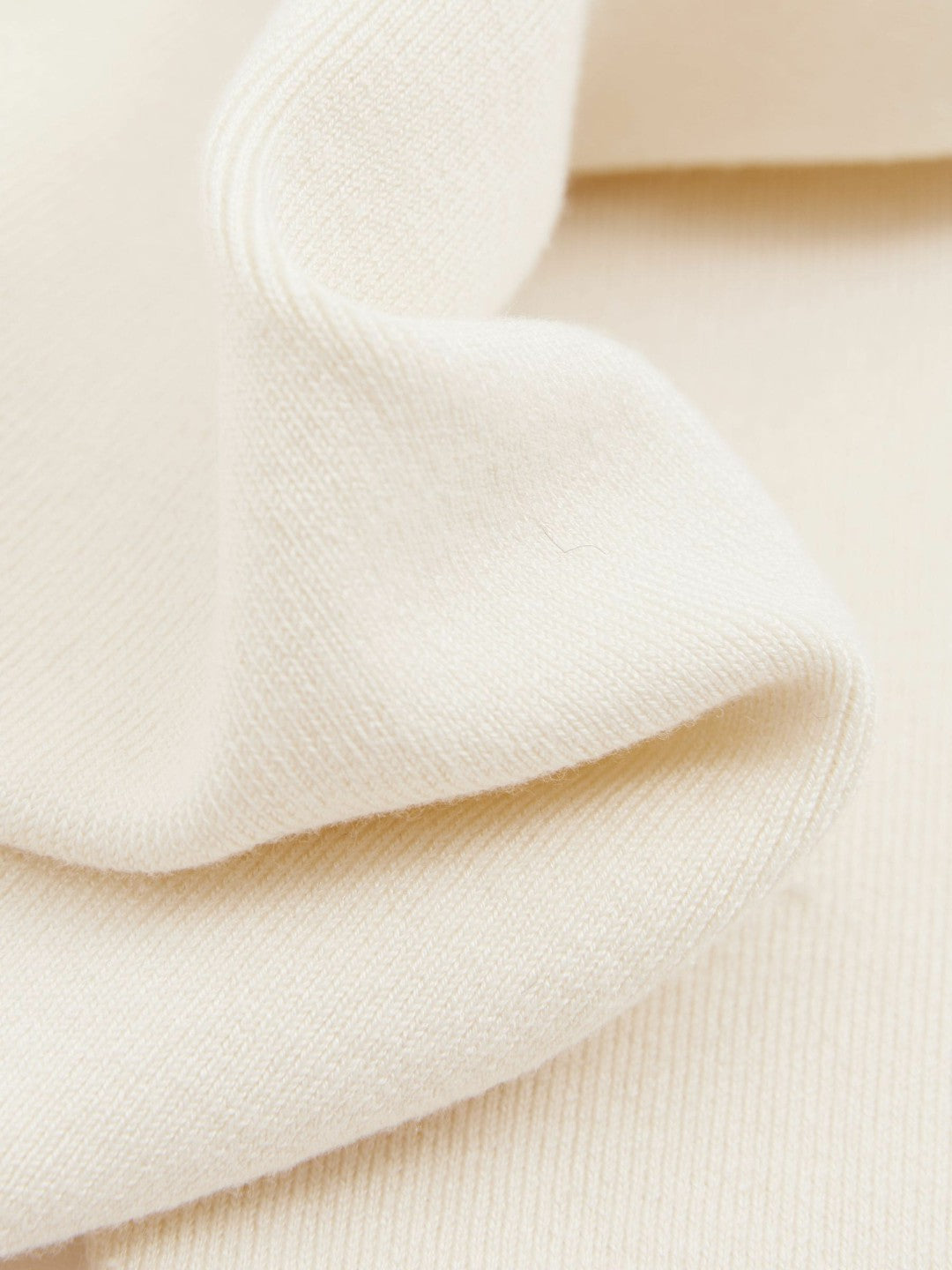 Atelier Knitted Silk-Blend Top in Off White Women | Reiss
