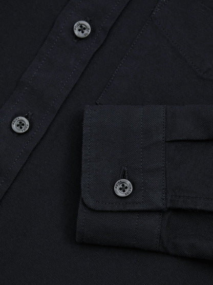 9-13 yrs Button Down Oxford Shirt in Navy Children & Baby | Reiss