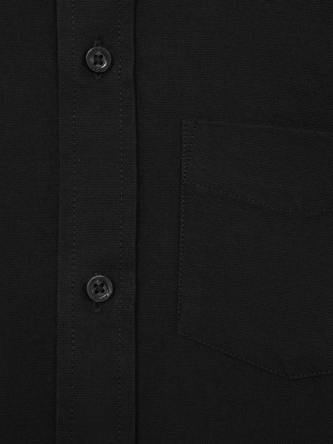 3-9 yrs Button Down Oxford Shirt in Black Children & Baby | Reiss