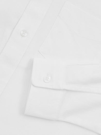 9-13 yrs Button Down Oxford Shirt in White Children & Baby | Reiss