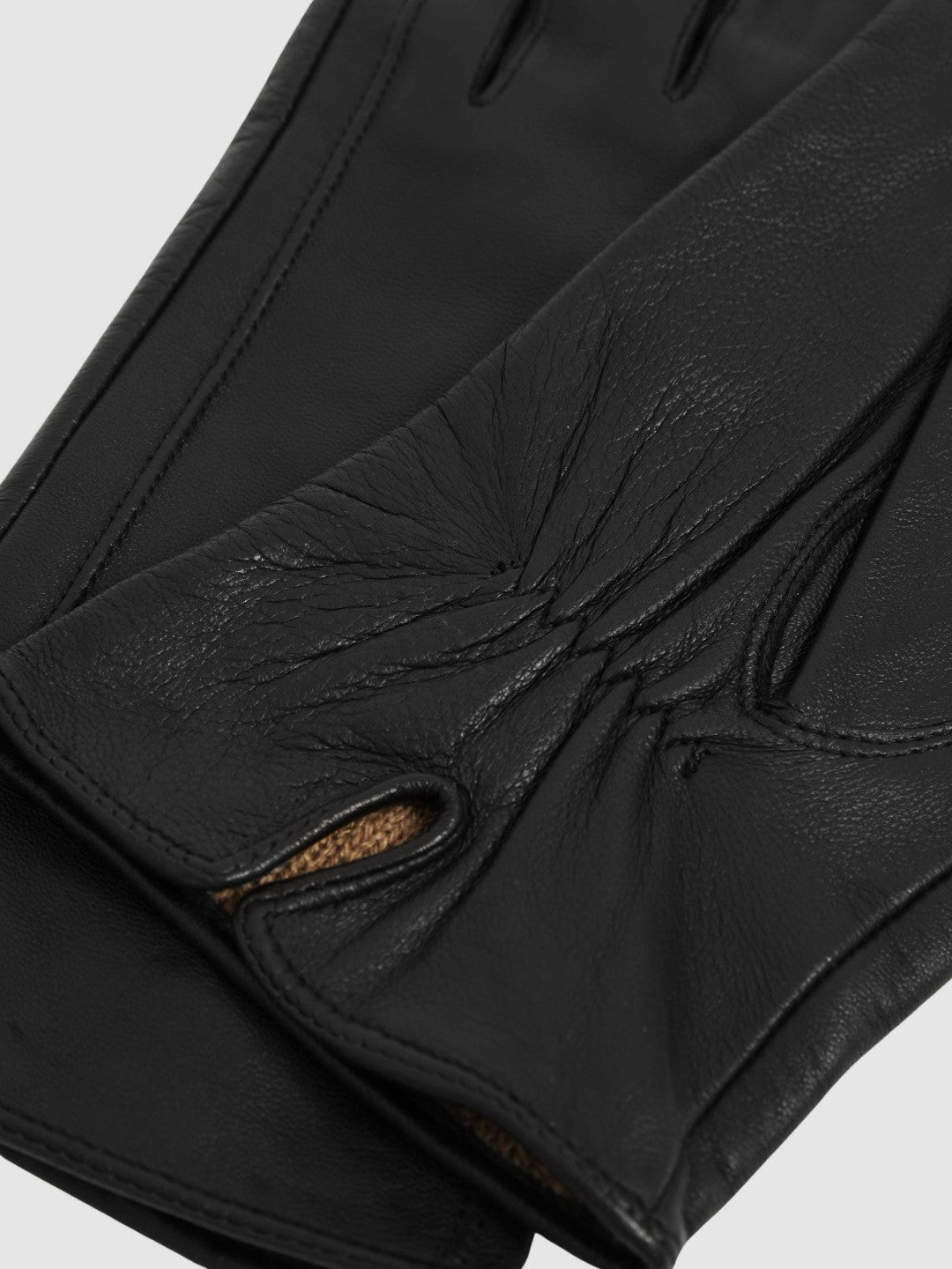 Leather Gloves in Black Women | Reiss
