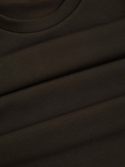 Interlock Jersey Crew Neck T-Shirt in Chocolate Brown Men | Reiss