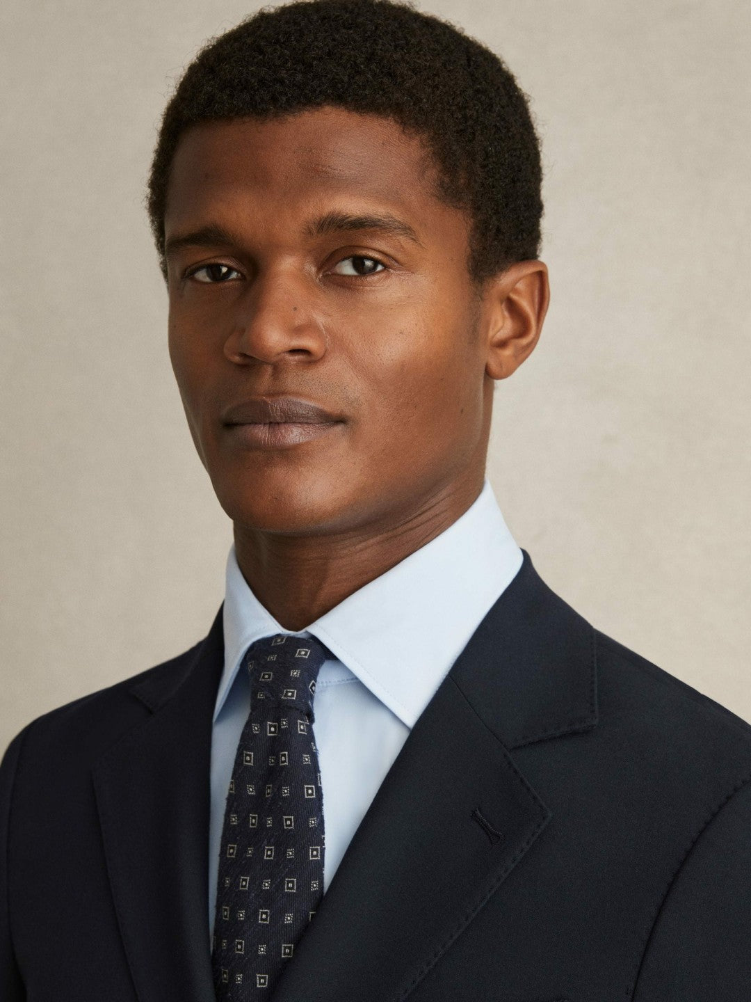 Long-Sleeve Travel Shirt in Soft Blue Men | Reiss
