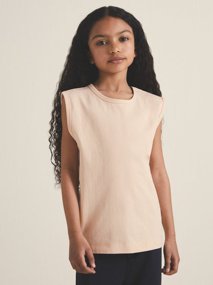 4-9 yrs  | Les 100 Ciels Oversize T-Shirt in Peach Children & Baby | Reiss
