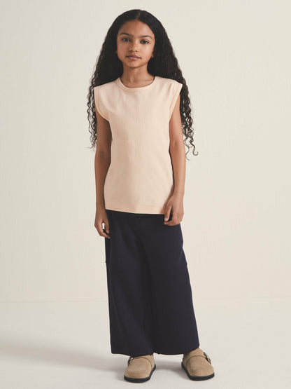 9-13 yrs  | Les 100 Ciels Oversize T-Shirt in Peach Children & Baby | Reiss