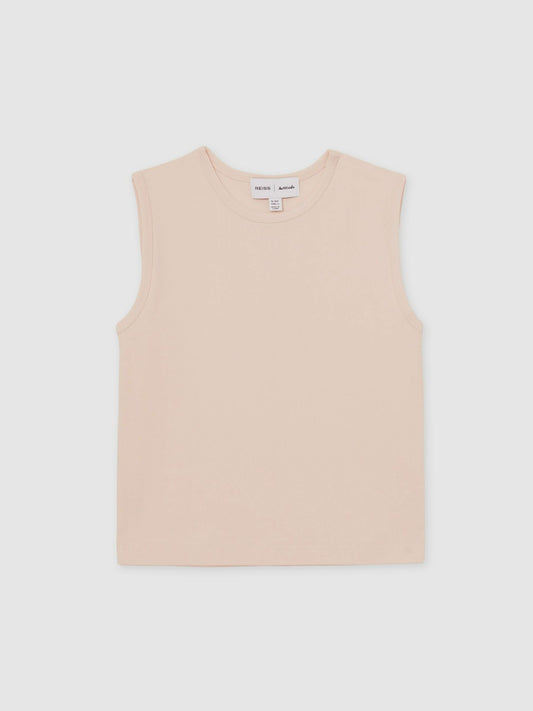 13-14 yrs  | Les 100 Ciels Oversize T-Shirt in Peach Children & Baby | Reiss