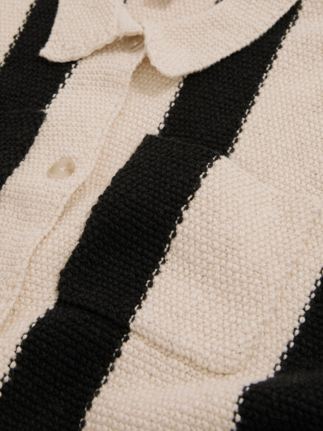 4-9 yrs  | Les 100 Ciels Stripe Knit Shirt in Black Children & Baby | Reiss