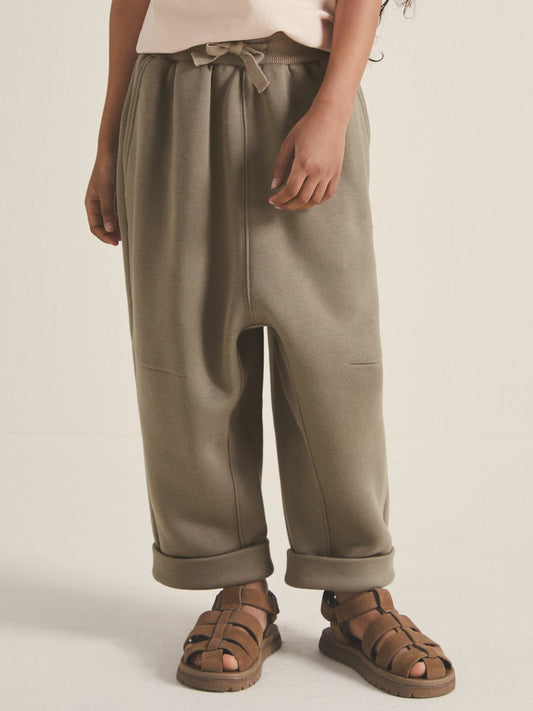 9-13 yrs  | Les 100 Ciels Jersey Joggers in Mink Children & Baby | Reiss