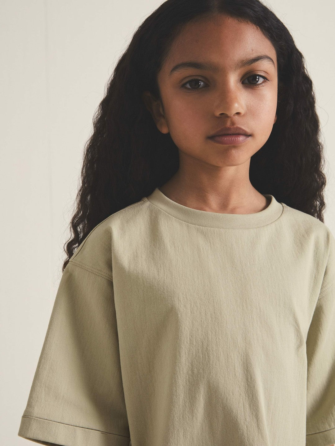 9-13 yrs  | Les 100 Ciels Oversize T-Shirt in Sage Children & Baby | Reiss